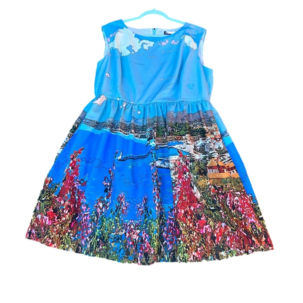 Sz 1X dear creatures Day in the Shade Dress with pockets 😍☁️
